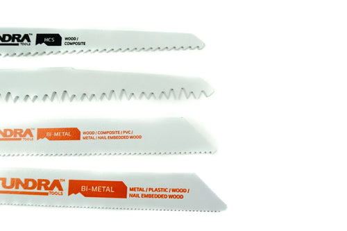 Tundra 10 Piece Alloy Recip Blade Set For Pruning