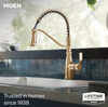 Moen Nolia One-Handle High Arc Pre-Rinse Spring Pulldown Kitchen Faucet