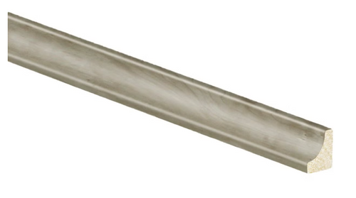 Inteplast Building Products 11/16 In. W. x 11/16 In. H. x 8 Ft. L. River Grey Polystyrene Cove Moulding