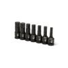 GearWrench 7 Piece 1/2 Drive Hex Bit Impact SAE Socket Set