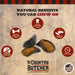 The Country Butcher Flavor Filled Hooves - Peanut Butter - 6 Pack Dog Treat