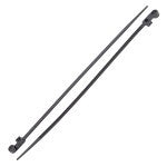 NSI Industries PowerGRP GRP-M750B Cable Ties 7.5 IN 50lb Mt Head BLK (100PK)