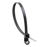 NSI Industries PowerGRP GRP-M750B Cable Ties 7.5 IN 50lb Mt Head BLK (100PK)