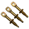ToolPro 1/4 in. x 2 in. Self-Tapping Eye Lag Screws - 100 Pack