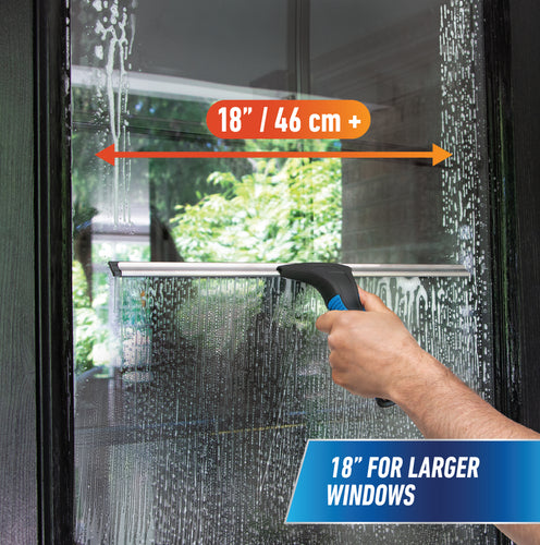 Unger 985610 18″ EZ Change™ Squeegee with Interchangeable Blades