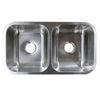 Brokering Solutions Stainless Steel Sink - Double Bowl Undermount- UM32189