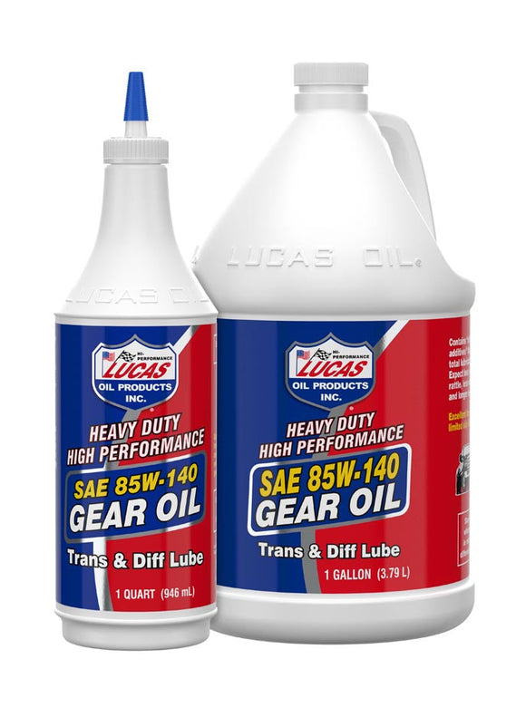 Lucas Oil Heavy Duty 85w-140 Gear Oil 1 Quart