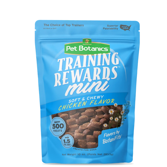 Pet Botanics Training Rewards Mini Treats For Dogs Chicken 4 Oz.