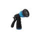 Aqua Plumb Hose Nozzle 7-Pattern Metallic Colors