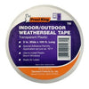 Clear Plastic Weatherseal Tape, 2 x 100-Ft.