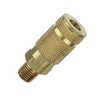 Tru-flate 1/4 A Design x 1/4 MNPT Brass Coupler