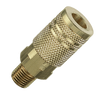 Tru-flate 1/4 I/M Design x 1/4 MNPT Brass Coupler