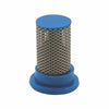 Green Leaf 50 Tip Strainer 50 Mesh SS Screen w/ Check Valve Blue