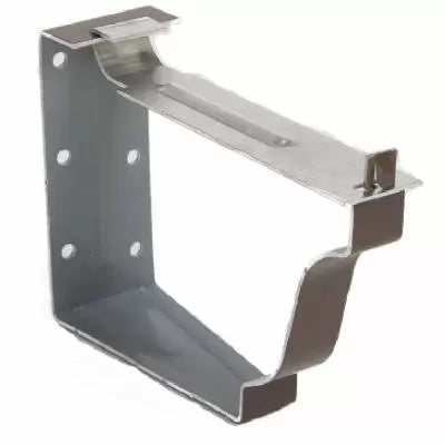 Amerimax Home Snap-Lok Fascia Bracket, Brown Aluminum, 5-In.