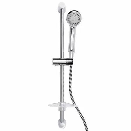 Keeney Stylewise 3 Function Slide Bar Handheld Shower Kit, Polished Chrome