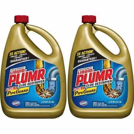 Clorox Liquid-Plumr Clog Destroyer Plus+ PipeGuard™  80 oz.