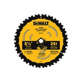 Circular Saw Blade, 24T, 8-1/4-In.