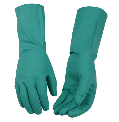 Kinco Disposable Textured Nitrile Gauntlet Large