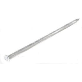 Gutter Spikes, White Aluminum, 7-In.