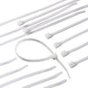 Cable Tie, Nylon, White, 4-In., 100-Pk.