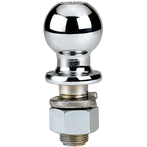 REESE Towpower Trailer Hitch Ball, 2 in. Diameter, 6,000 lbs. Capacity, Chrome