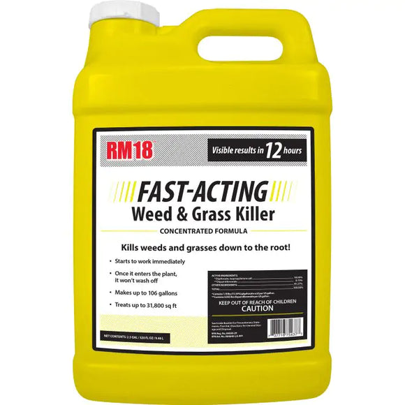 Ragan And Massey Fast-Acting Weed And Grass Killer 2.5 Gallon