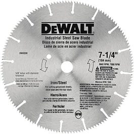 7.25-In. Steel & Iron-Cutting Saw Blade