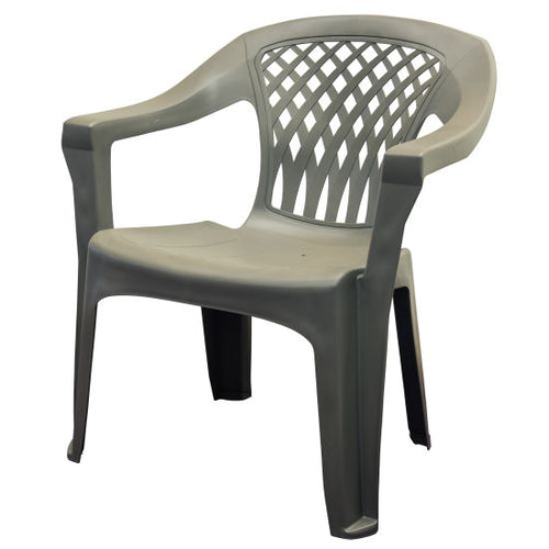 Adams Big Easy® Stack Chair, Gray