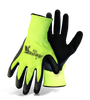 Boss® V2 Flexi–grip® High–vis Polyester Knit Latex Palm