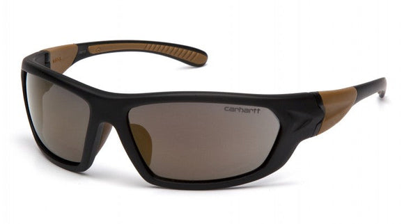 Pyramex Carhartt Carbondale Antique Mirror Polarized Lens with Black Frame