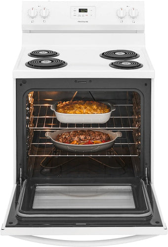 Frigidaire 30 Electric Range with 4 Coil Elements 5.3 cu. ft. White