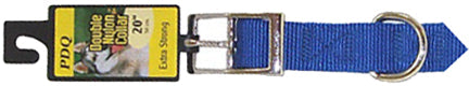 DBL NYLN COLLAR BLUE 1 X 24