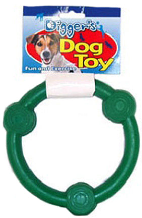 6  RETRIEVER RING W/BELLS TOY