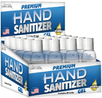 HAND SANITIZER 2 OZ GEL 20 PC DISPLAY