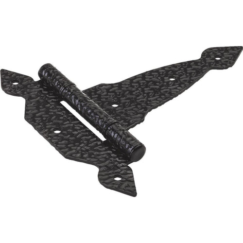 National 6 In. Black Spear T-Hinge