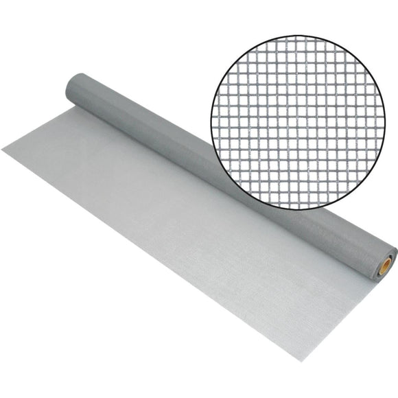 Phifer 36 In. x 100 Ft. Gray Fiberglass Mesh Screen Cloth