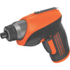 Black & Decker 4 Volt MAX Lithium-Ion 3/8 In. Cordless Screwdriver Kit