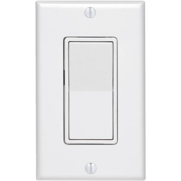 Do it Best Residential Grade 15 Amp Rocker Single Pole Switch, White