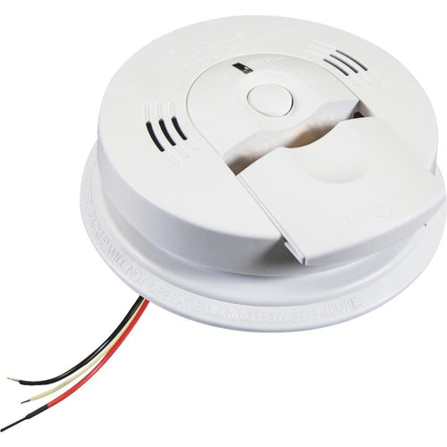 Kidde KN-COSM-IBA Hardwired 120V Electrochemical/Ionization Carbon Monoxide and Smoke Alarm