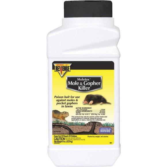 Bonide Moletox II 8 Oz. Corn Pellets Mole & Gopher Killer