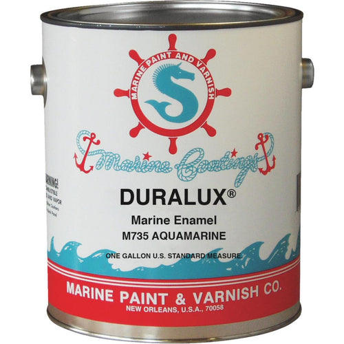 DURALUX Gloss Marine Enamel, Aquamarine, 1 Gal.