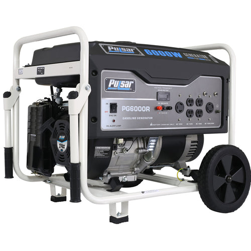 Pulsar 6,000-Watt Gasoline Powered CARB Approved Generator