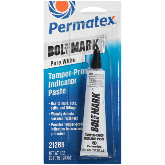 Permatex® Bolt Mark Indicator Paste – White 1 Oz.