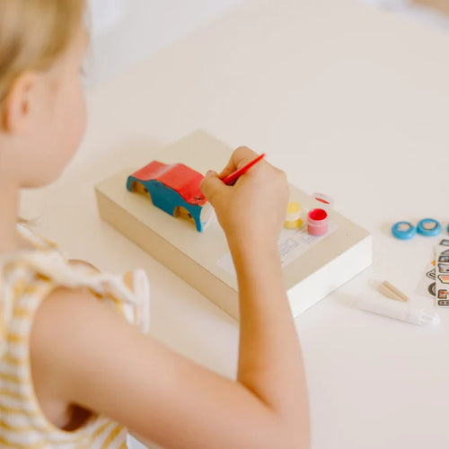 Melissa & Doug Created by Me! Race Car Wooden Craft Kit