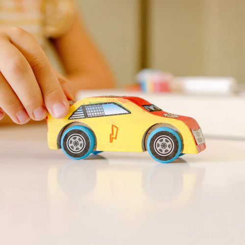 Melissa & Doug Created by Me! Race Car Wooden Craft Kit