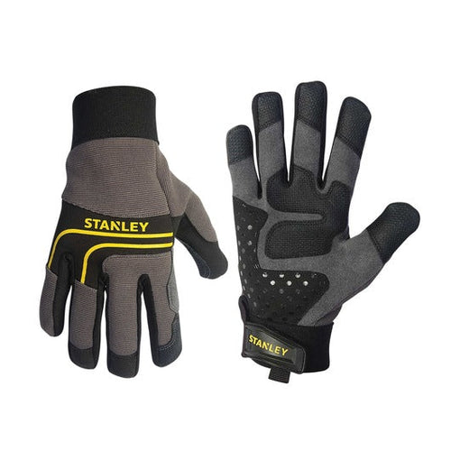 Stanley Synthetic Leather Multi-Purpose Gloves with Silicone Dotting Medium