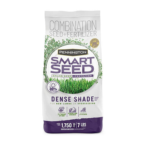 Pennington Smart Seed Dense Shade Grass Seeds and Fertilizer Mix, 3 lbs