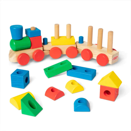 Melissa & Doug Stacking Train Toddler Toy