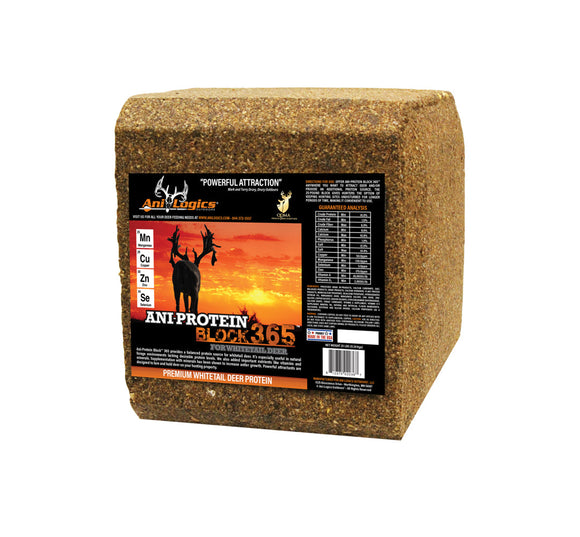 Ani-logics Ani-protein Block 365 Deer Feed Block 25lbs