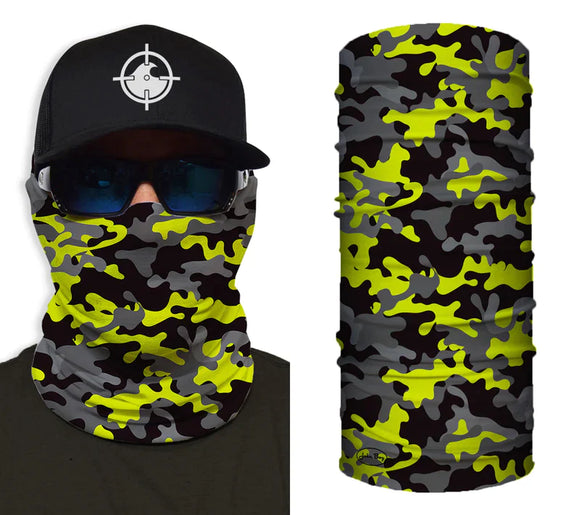 John Boy Camo-Black G Face Guard